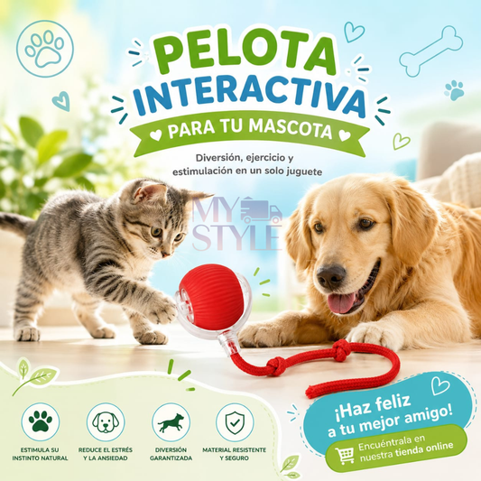 Pelota Interactiva Para Tu Mascota.