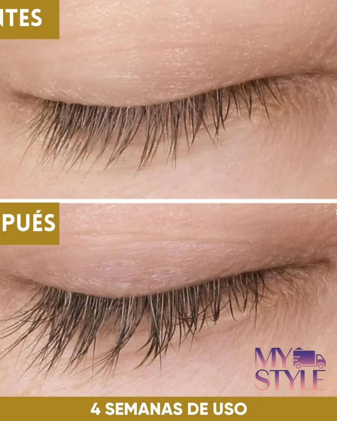 Serum UP pestañas y Cejas Más Largas y Fuertes ✨ Obtén un milagro natural sin extensiones costosas