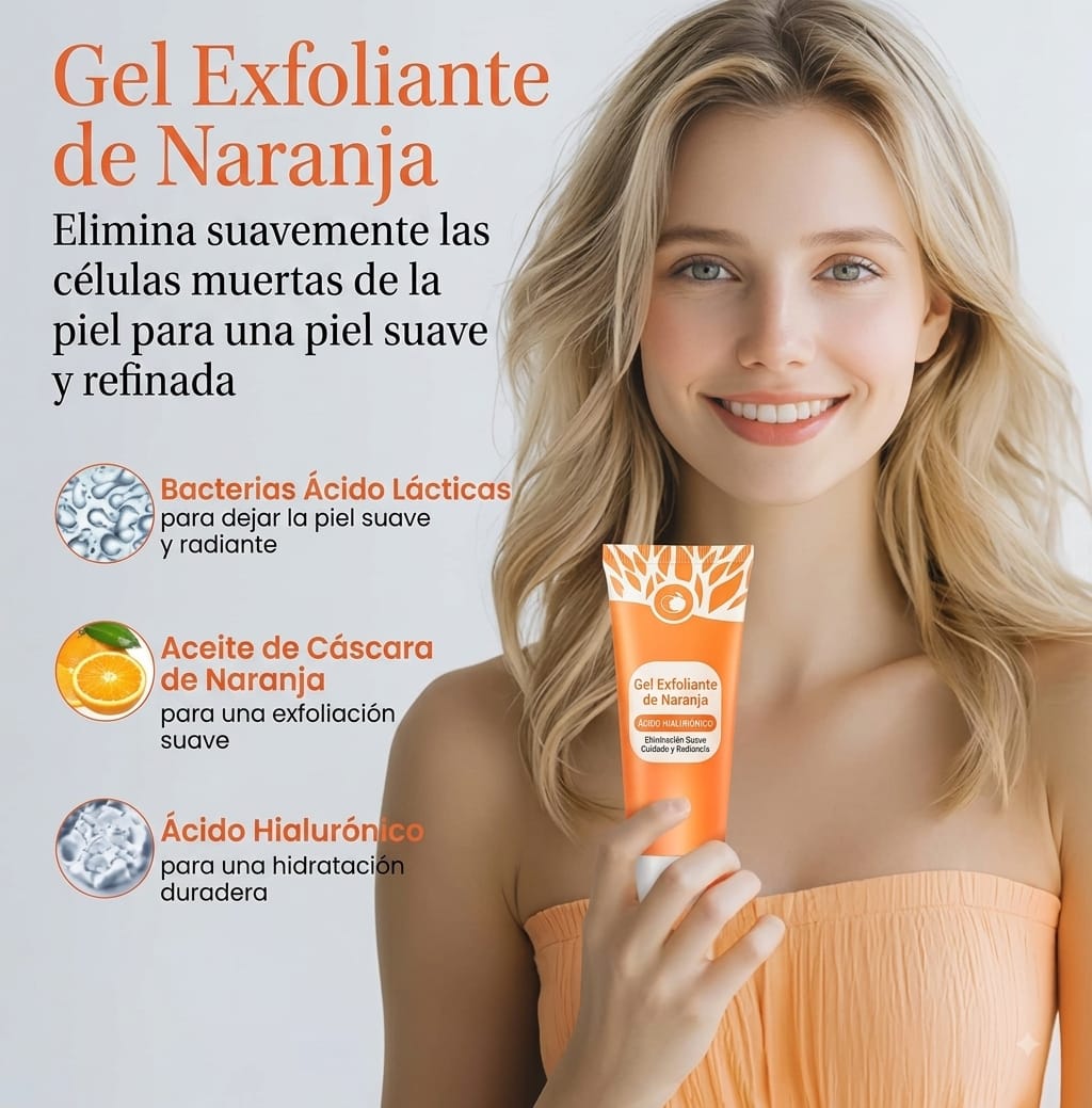 🍊Orange Gel exfoliante